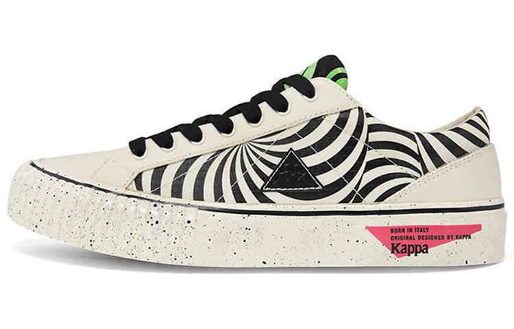 Kappa Skate Shoes 'Zebra White Black'