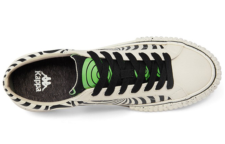 Kappa Skate Shoes 'Zebra White Black' 圖 2