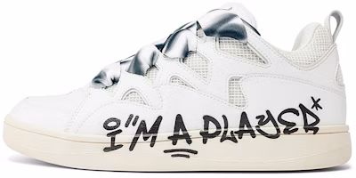 Kappa Skateboard Shoes 'Player Hip-Hop White' K0CX5CS71D Kappa Skateboard Shoes 'Player Hip-Hop White' K0CX5CS71D