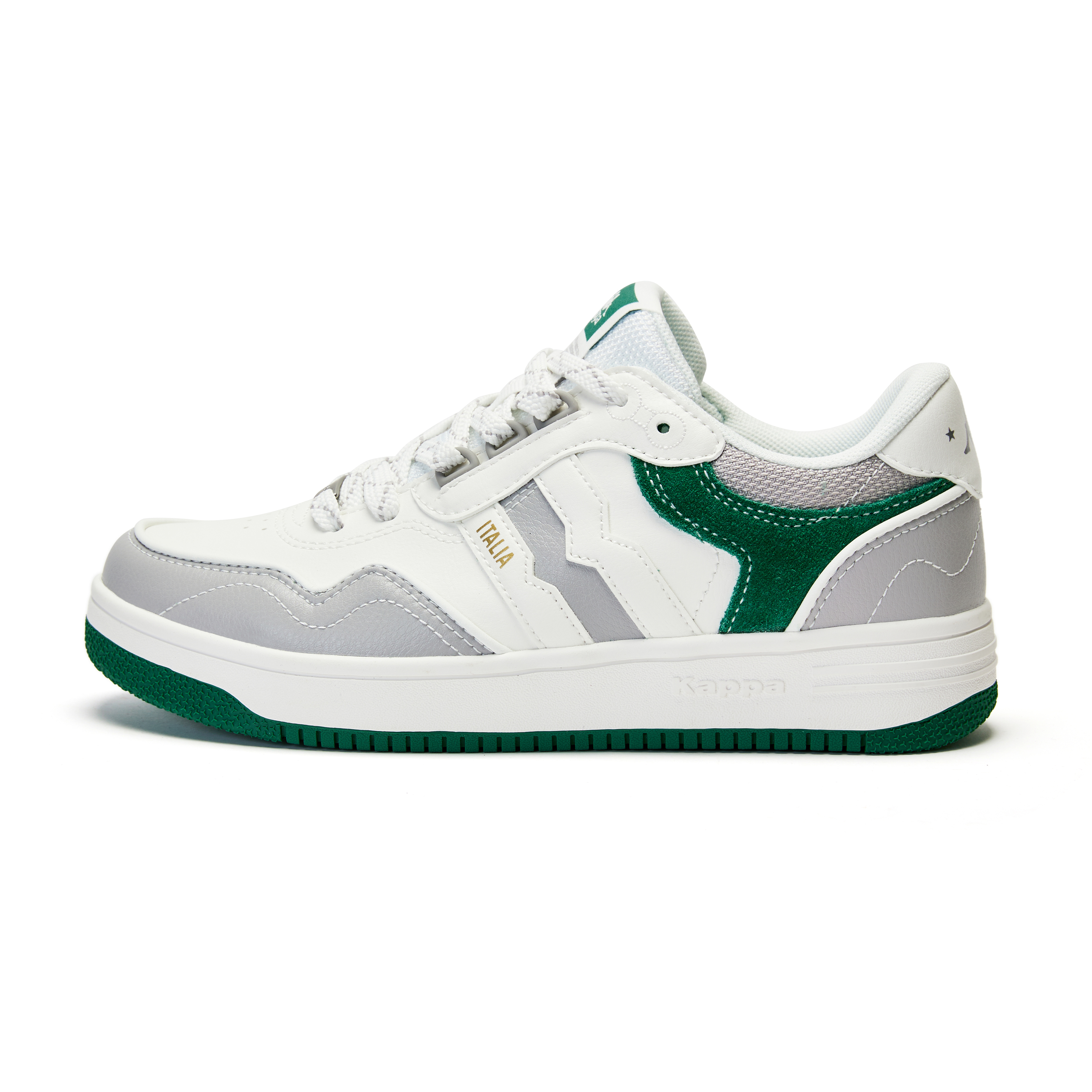 Kappa Skateboard Sneakers 'Grey Green'