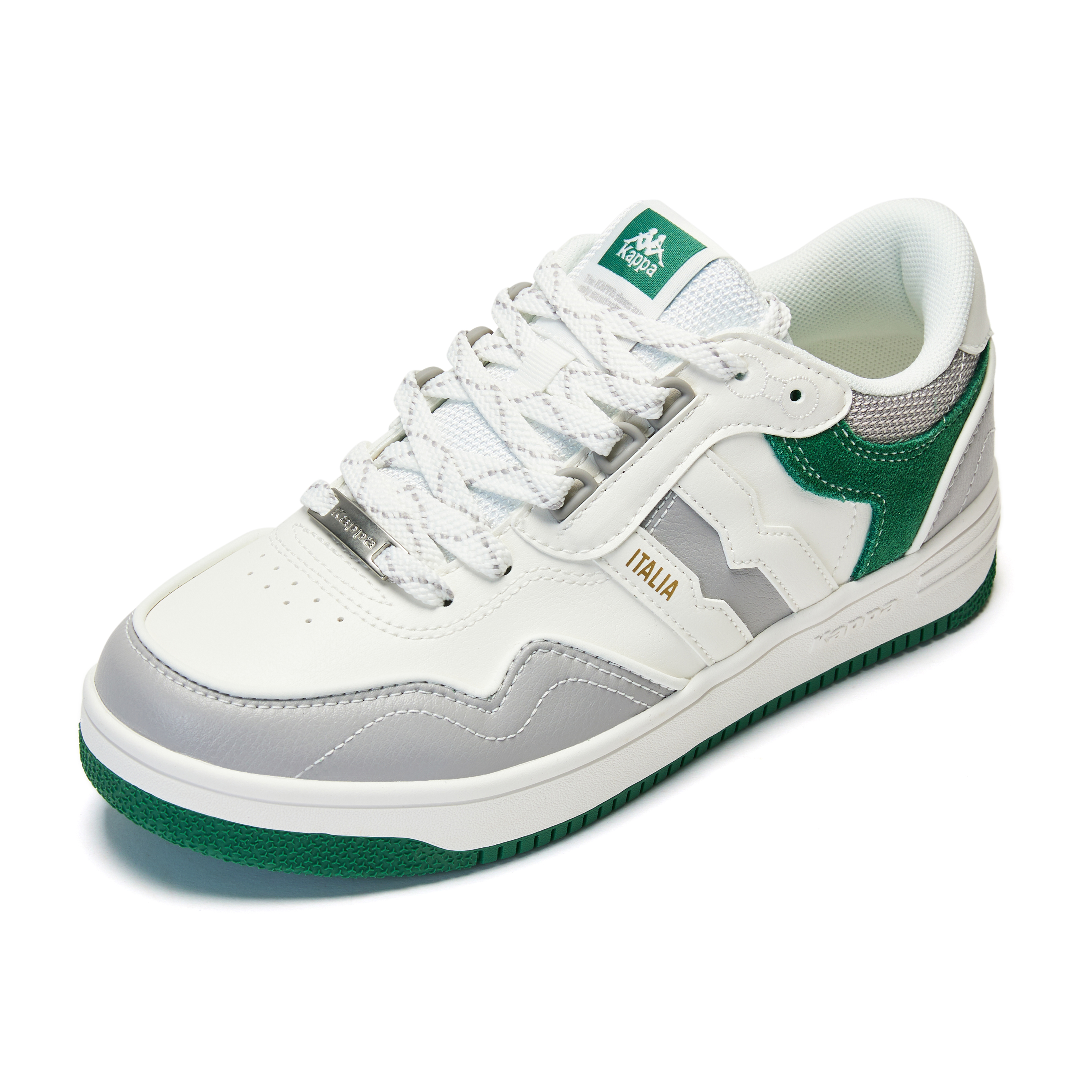 Kappa Skateboard Sneakers 'Grey Green' 圖 2