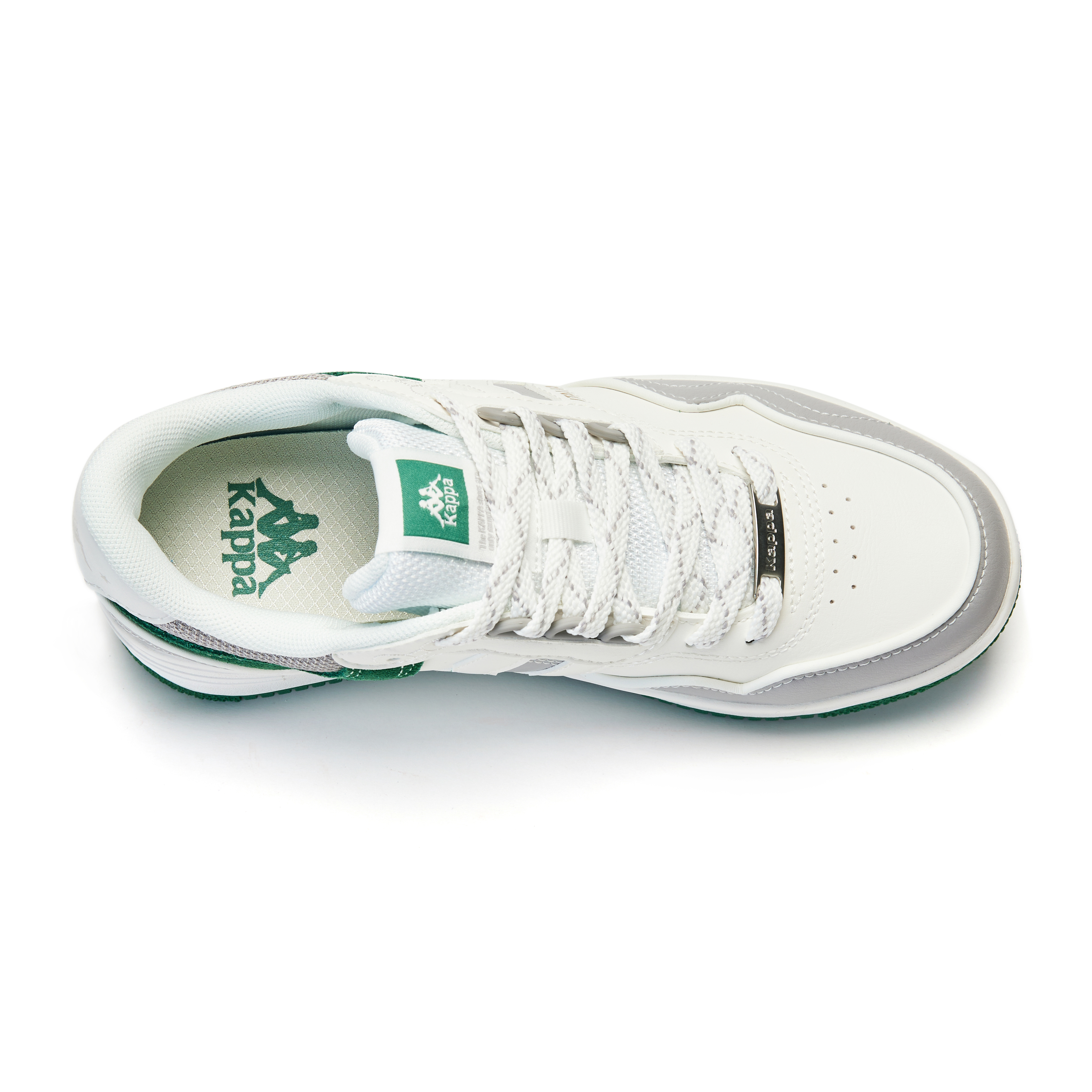 Kappa Skateboard Sneakers 'Grey Green' 圖 3