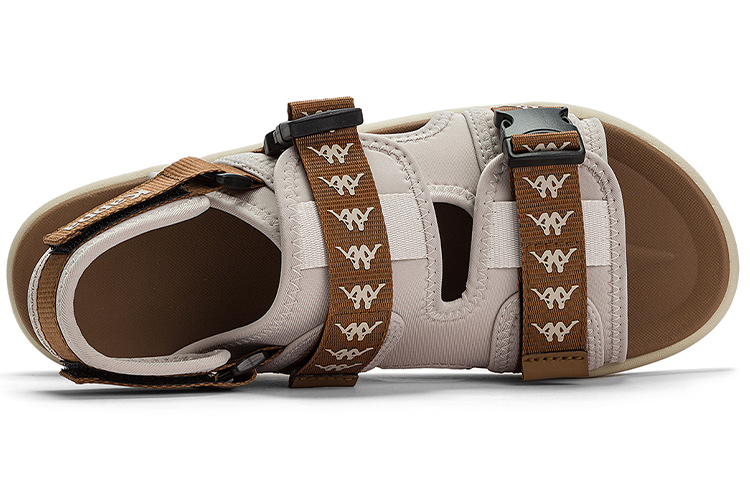 Kappa Slide Sandal 'Silver Grey/Latte' 圖 3