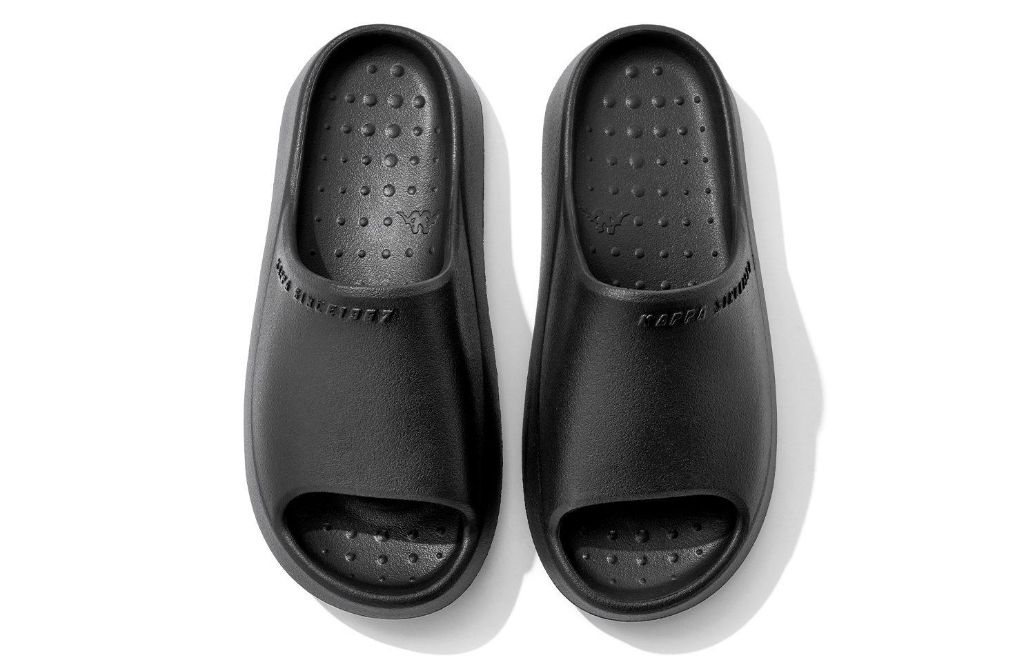 Shop Kappa 黑色拖鞋 K0EX5LT27CJ-990