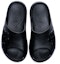 Shop Kappa 舒適簡約一字拖鞋 男女皆宜 黑色