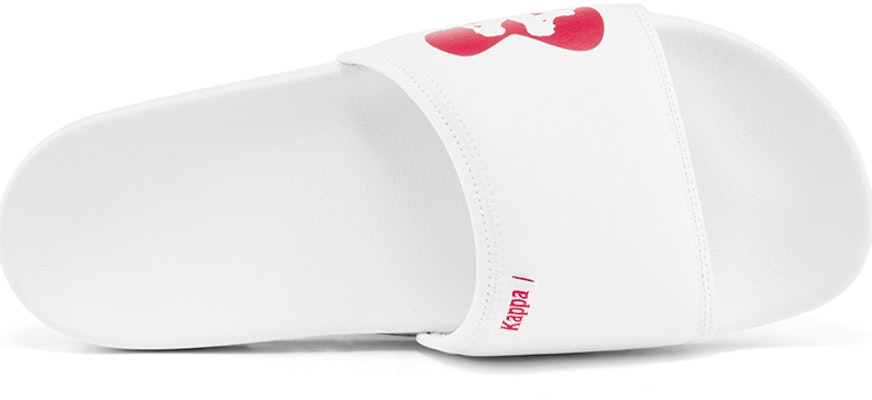 Kappa 卡帕 戶外印花運動拖鞋 白紅 Shop Kappa 卡帕 戶外印花運動拖鞋 白紅