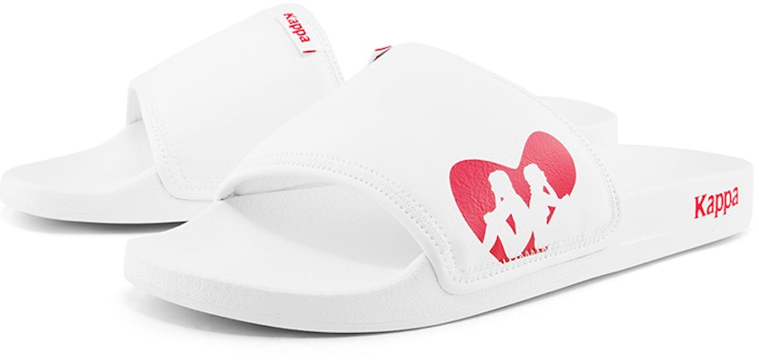 Kappa 卡帕 戶外印花運動拖鞋 白紅 Purchase Kappa 卡帕 戶外印花運動拖鞋 白紅