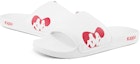 Details for Kappa 卡帕 戶外印花運動拖鞋 白紅