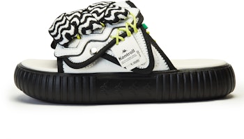 Kappa Slip-On 'Comfort Trend Black and White' K0EX5LT23-012 Kappa Slip-On 'Comfort Trend Black and White' K0EX5LT23-012