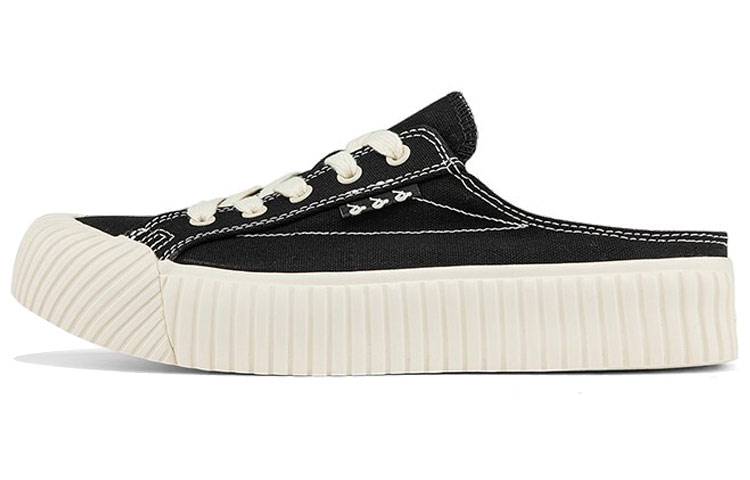 Kappa Slip-On Low 'Black White' K0BX5VS33-990