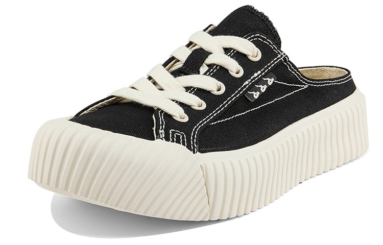 Order Kappa Slip-On Basse ''Noir Blanc'' K0BX5VS33-990