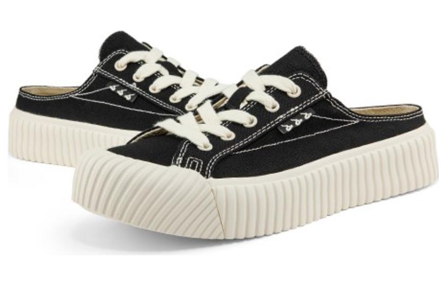 Lookbook Kappa Slip-On Basse ''Noir Blanc'' K0BX5VS33-990