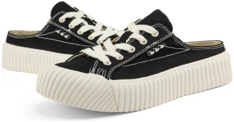 Kappa Slip-On Basse ''Noir Blanc'' K0BX5VS33-990 Lookbook Kappa Slip-On Basse ''Noir Blanc'' K0BX5VS33-990