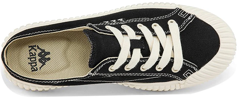 Kappa Slip-On Basse ''Noir Blanc'' K0BX5VS33-990 Shop Kappa Slip-On Basse ''Noir Blanc'' K0BX5VS33-990