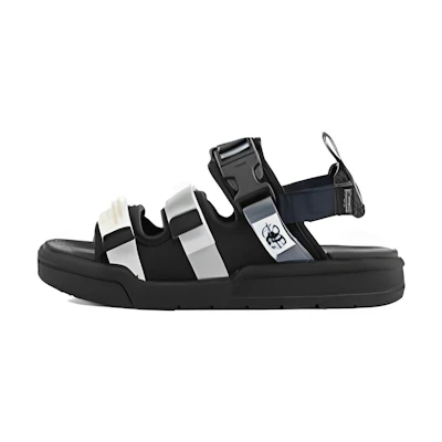 Kappa Sport Sandals 'Black Silver'