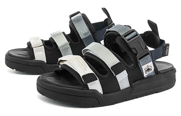 Kappa Sport Sandals 'Black Silver' 圖 2