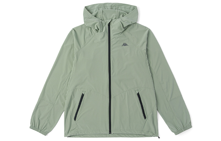 Kappa SS22 Windproof Woven Casual Solid Hooded Jacket K0C32FJ42