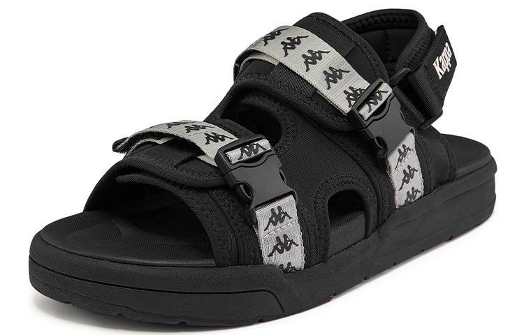 Kappa Strap Logo Sport Sandals 'Black' 圖 2