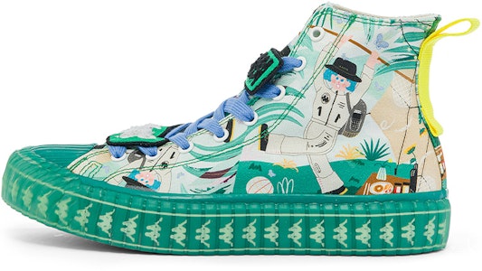 孫佳藝 x kappa卡帕 插畫家聯名 休閒帆布鞋 男女款 黃綠 Buy 孫佳藝 x kappa卡帕 插畫家聯名 休閒帆布鞋 男女款 黃綠