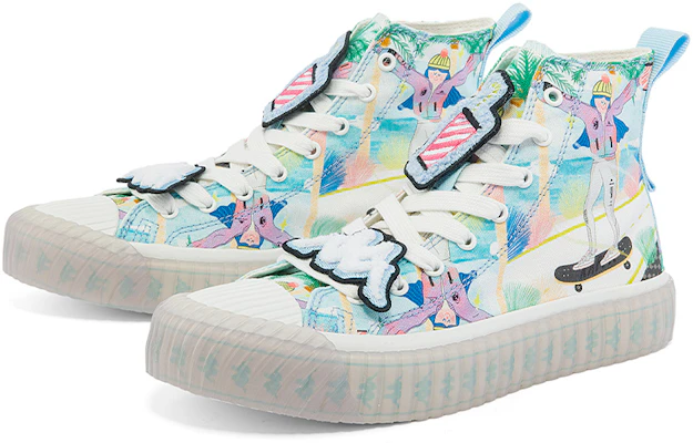 孫佳藝 x Kappa卡帕 插畫家聯名 休閒帆布鞋 男女款 藍色 Lookbook 孫佳藝 x Kappa卡帕 插畫家聯名 休閒帆布鞋 男女款 藍色