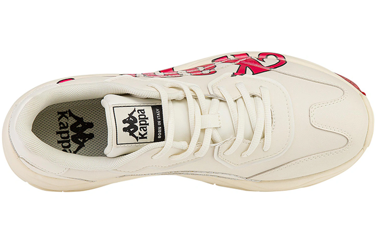 Kappa Synthetic Leather Outdoor Low-Top 'Winter White'