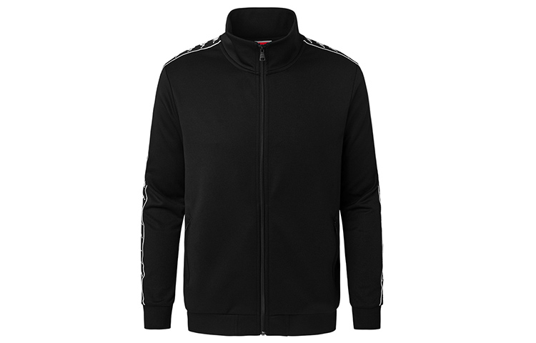 Kappa Tape Logo Track Jacket with Stand Collar K0B12WK61