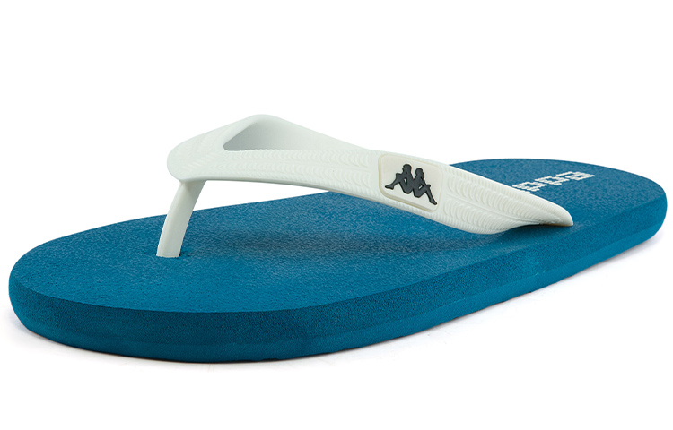 Order Kappa Teenslipper ''Outdoor Blauw Wit'' K0BX5LT07D-030