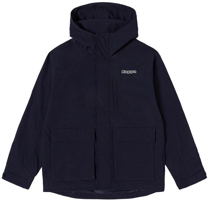 kappa-two-tone-hooded-jacket-long-sleeve-midnight-blue-black-k0-d72-fj-20-906