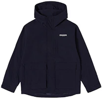 Kappa Two-Tone Hooded Jacket Long Sleeve - Midnight Blue/Black K0D72FJ20-906 Kappa Two-Tone Hooded Jacket Long Sleeve - Midnight Blue/Black K0D72FJ20-906