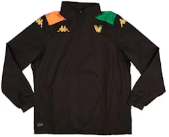 Kappa Venezia Black Zip-Up Outdoor Jacket with Stand Collar 361E1ZW-BLK Kappa Venezia Black Zip-Up Outdoor Jacket with Stand Collar 361E1ZW-BLK