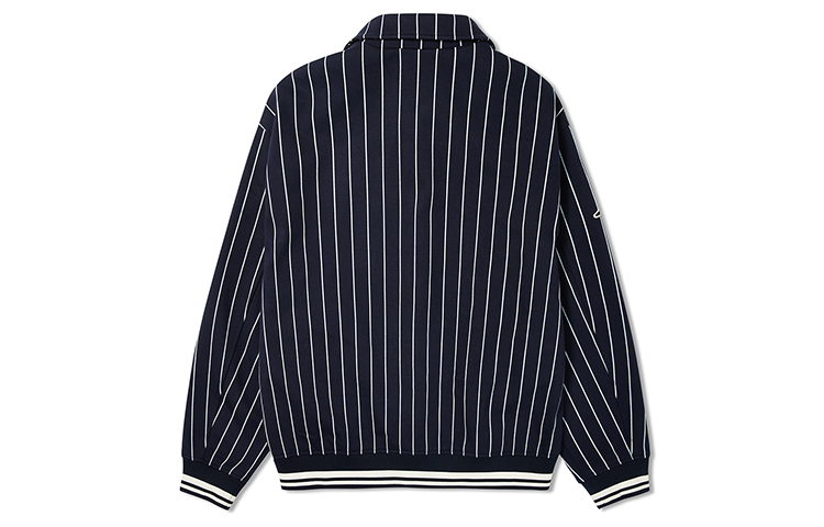 Kappa Vintage Knit Cardigan Stripe Collar Casual Long Sleeve Jacket K0E12WK03 圖 10