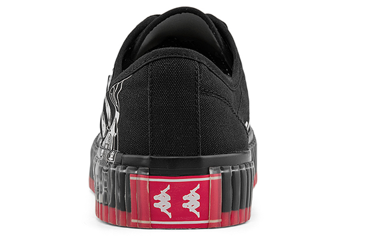 Kappa 玩家艺术家 Low Top Canvas 'Black Graffiti' 圖 6