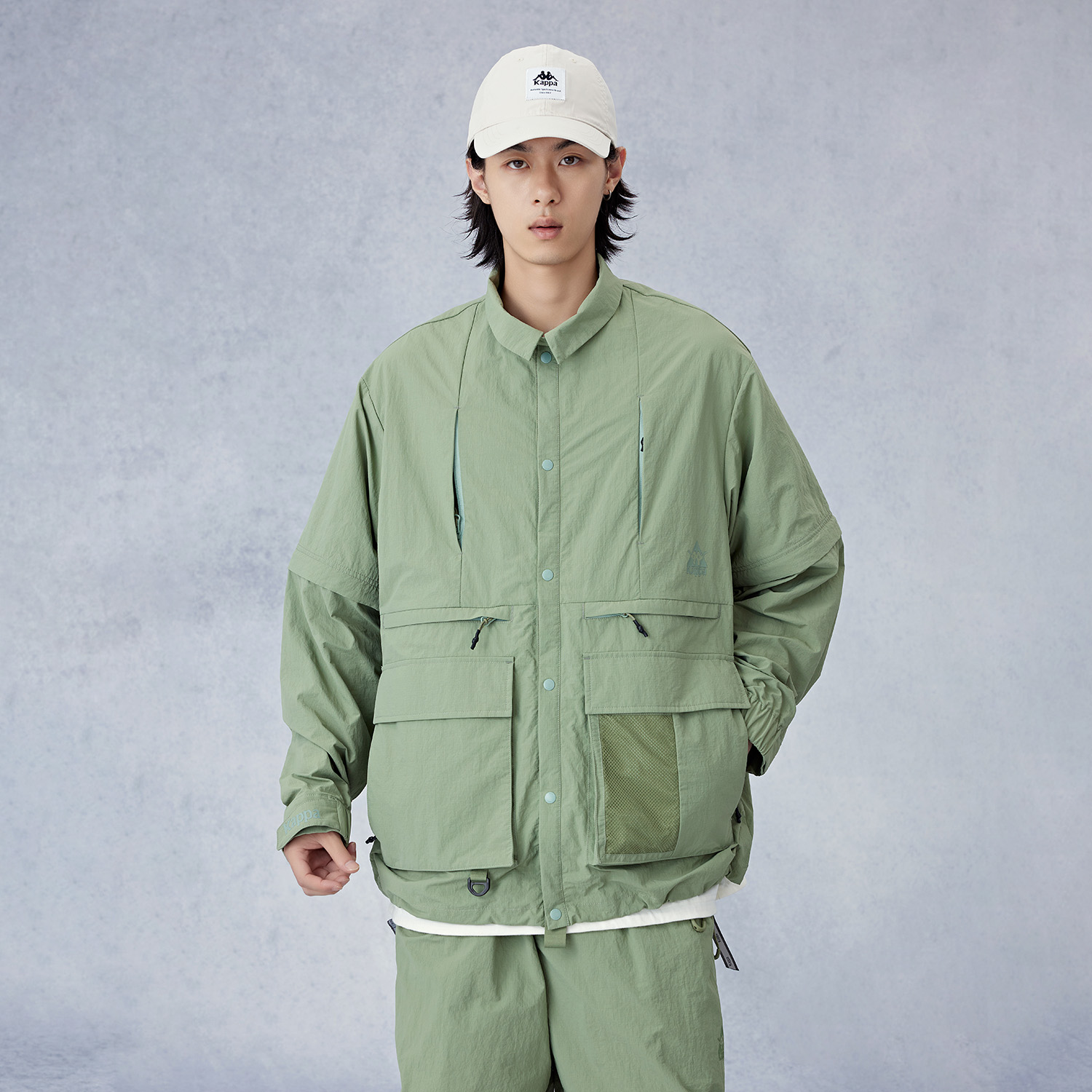 Kappa X Active Lifestyle Outdoor Running Sun Protection Jacket Multicolor KPCGCJJ01 圖 12