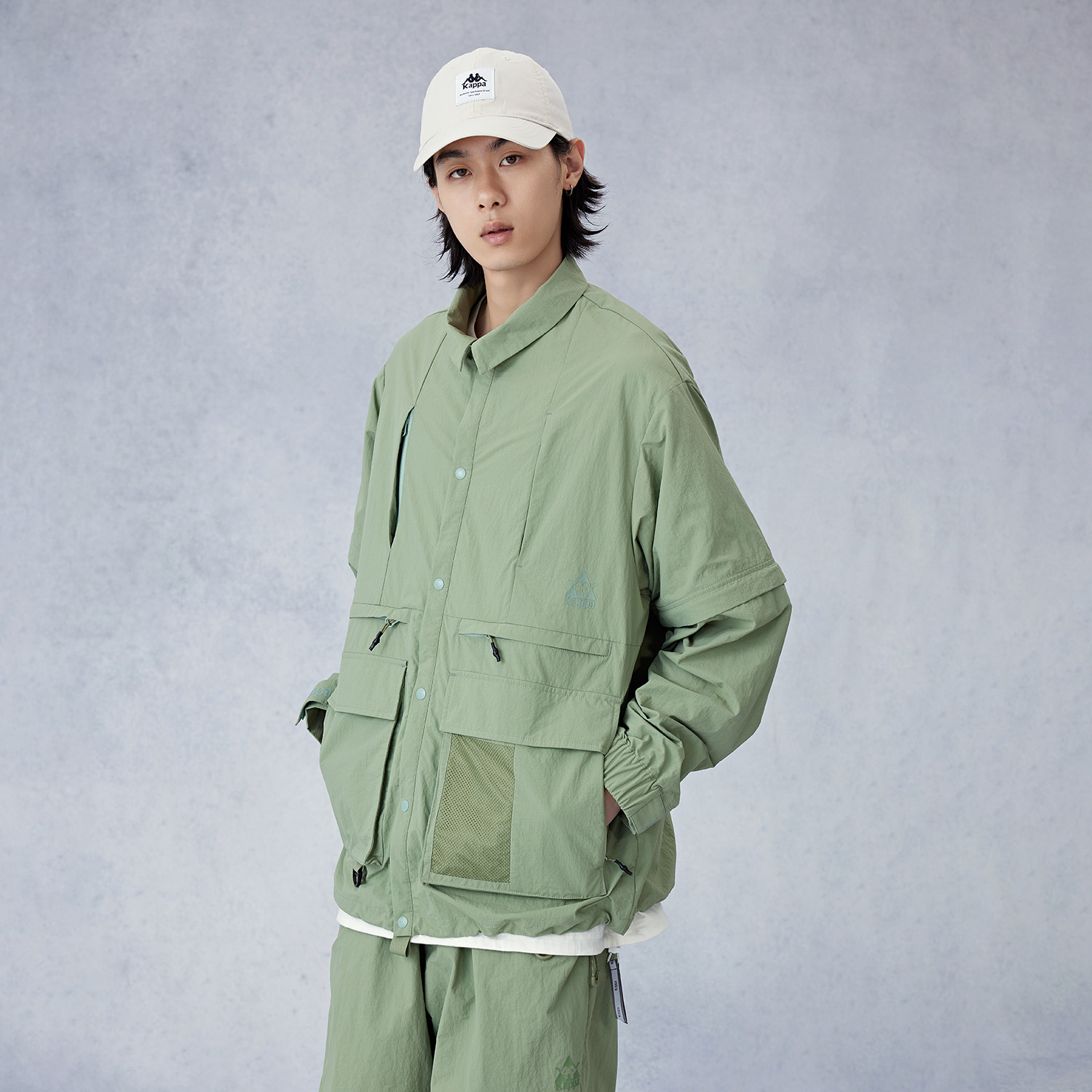 Kappa X Active Lifestyle Outdoor Running Sun Protection Jacket Multicolor KPCGCJJ01 圖 13