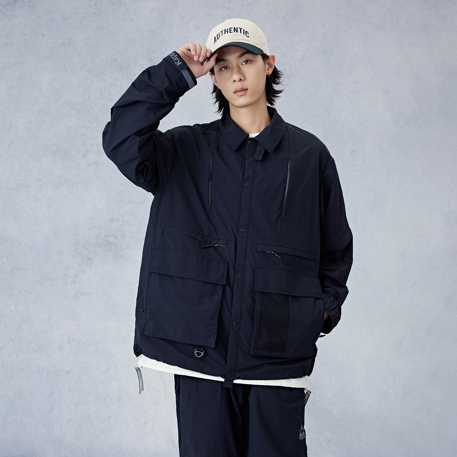 Kappa X Active Lifestyle Outdoor Running Sun Protection Jacket Multicolor KPCGCJJ01 圖 6