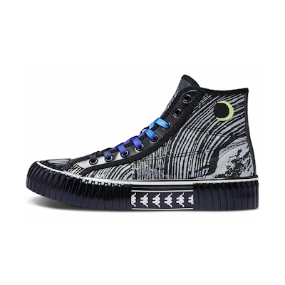 Kappa Artist High-Top Canvas 'Black' 'Wuxing - Wood'