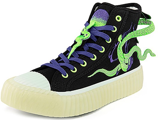 Kappa x Artist Collab High-Top Canvas 'Black Serpent' KPCBGVS60C-990 Order Kappa x Artist Collab High-Top Canvas 'Black Serpent' KPCBGVS60C-990