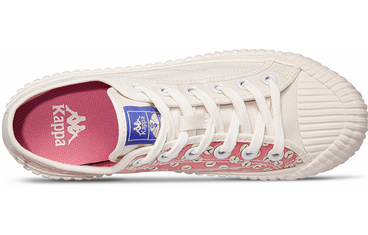 Shop Kappa x Doraemon Canvas Low 'Beige' K09Y5VS81-012