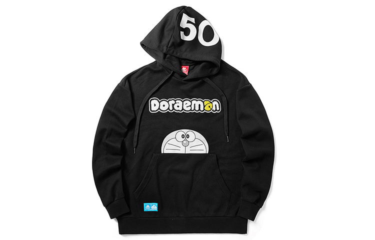 Kappa Doraemon Flocked Logo Hoodie (Unisex) K09Y2MT12D
