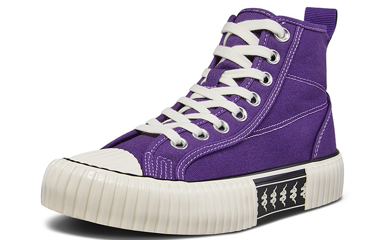 Kappa Doraemon High Top Canvas Sneakers 'Brazilian Berry' 圖 2