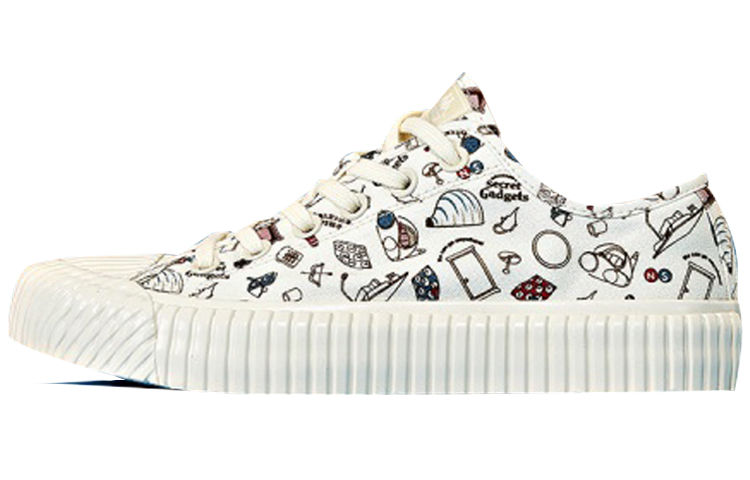 Buy Kappa x Doraemon Low 'Putih Pasangan' KPCTFVS77-024