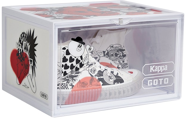 Kappa x LALA COMPANY Canvas 'Monochrome Sweetheart Limited Edition Confession Gift Box' K0BX5VS19D-012 Order Kappa x LALA COMPANY Canvas 'Monochrome Sweetheart Limited Edition Confession Gift Box' K0BX5VS19D-012