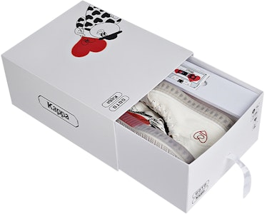 カッパ x LALA COMPANY キャンバス『モノクロスイートハート限定告白ギフトボックス』 K0BX5VS19D-012 Purchase カッパ x LALA COMPANY キャンバス『モノクロスイートハート限定告白ギフトボックス』 K0BX5VS19D-012