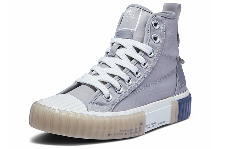 Kappa NPC High-Top Unisex 'Grey' 'Lightweight Durable' 圖 2