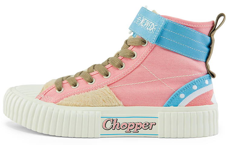 Kappa One Piece High-Top Canvas 'Pink White'