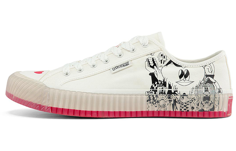 Kappa Player Artist Low Top Canvas 'White' 'Graffiti' 圖 4