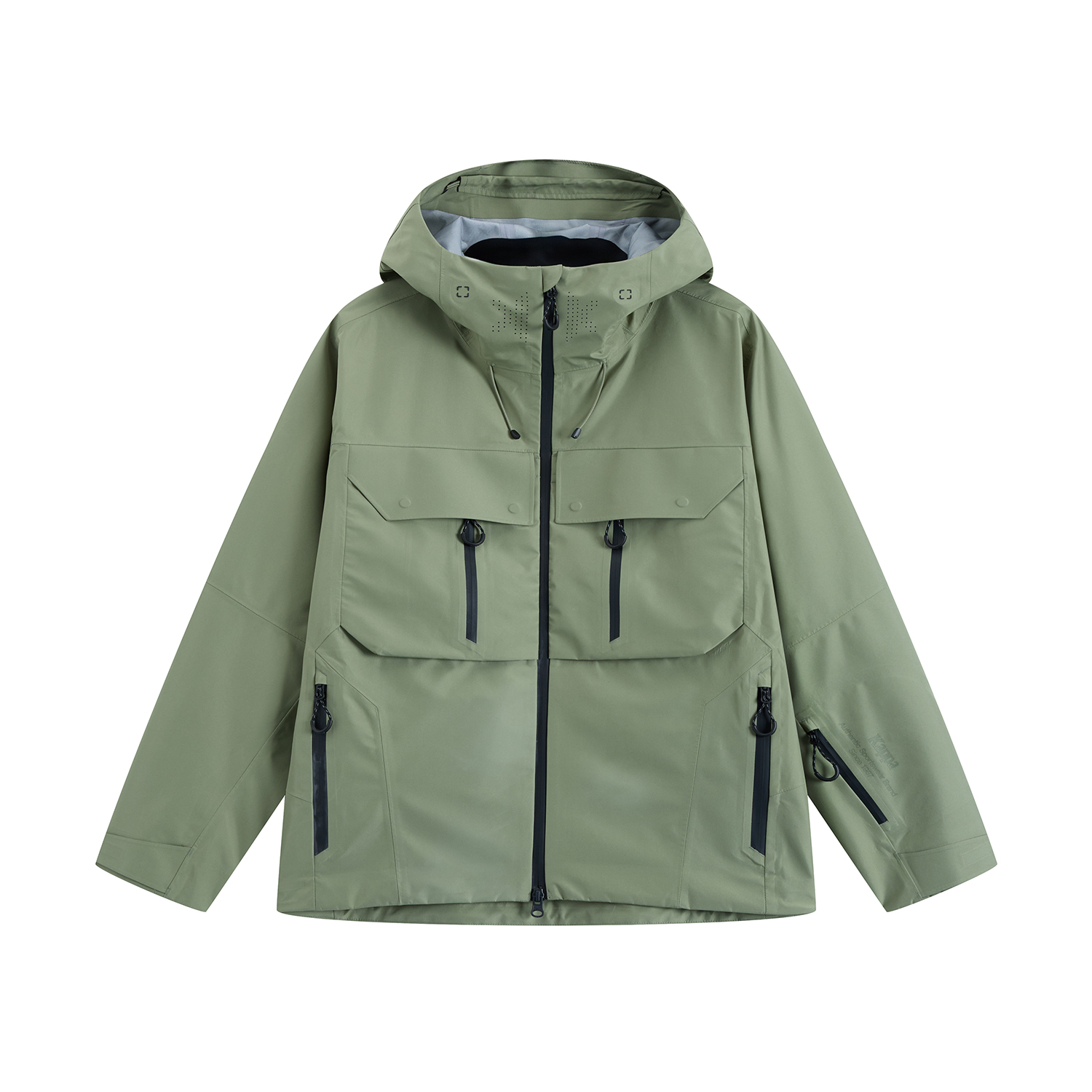 Kappa X Sports Lifestyle Hooded Zip Jacket Waterproof Windproof Unisex Multicolor KPCGCFC03 圖 2