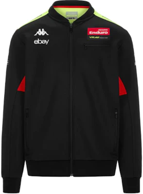 Kappa x VR46 SS24 黑色拉链夹克 - 时尚舒适外套 361U6DW-A00 Buy Kappa x VR46 SS24 黑色拉链夹克 - 时尚舒适外套 361U6DW-A00