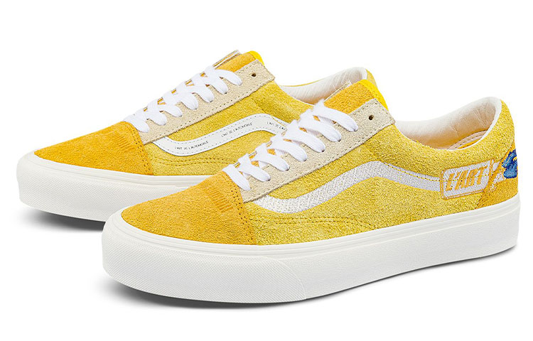 Lookbook KAR x Vans オールドスクール "エキゾーストパック" イエロー VN0A4BVFYLW