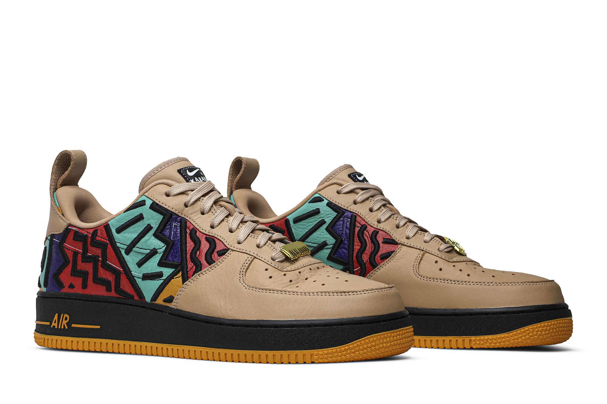 Cheap 卡拉博·波比 x Nike By You x Nike Air Force 1 Low 'Karabo By You' CT1975-993